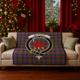 McDuff Hunting Modern Tartan Crest Quilt